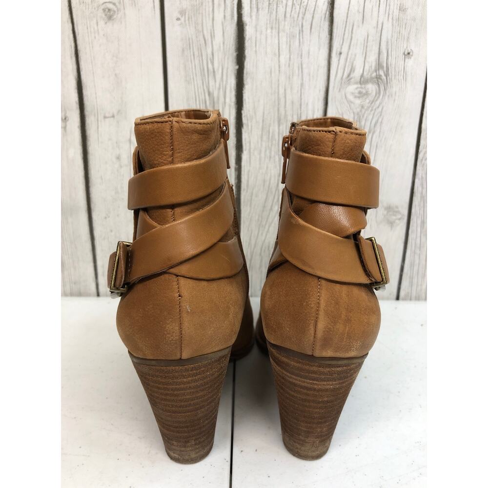 Gianni Bini Tan Nubuck Booties Size 9 - Picture 3 of 6
